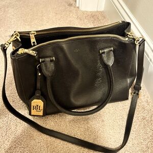 Big Ralph Lauren cross body. excellent used condition.Original price $345